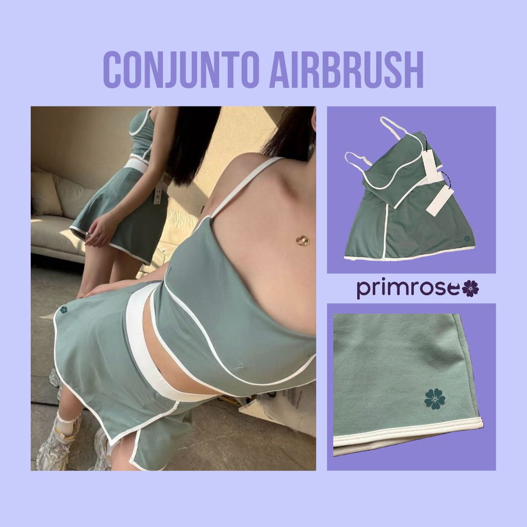 Conjunto Airbrush Streamlined (Verde)