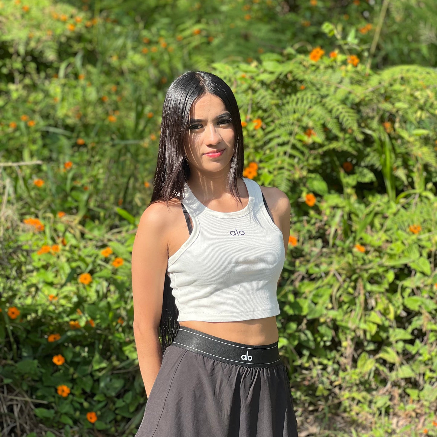 Tank Top Sin Mangas Aspire (Blanco)