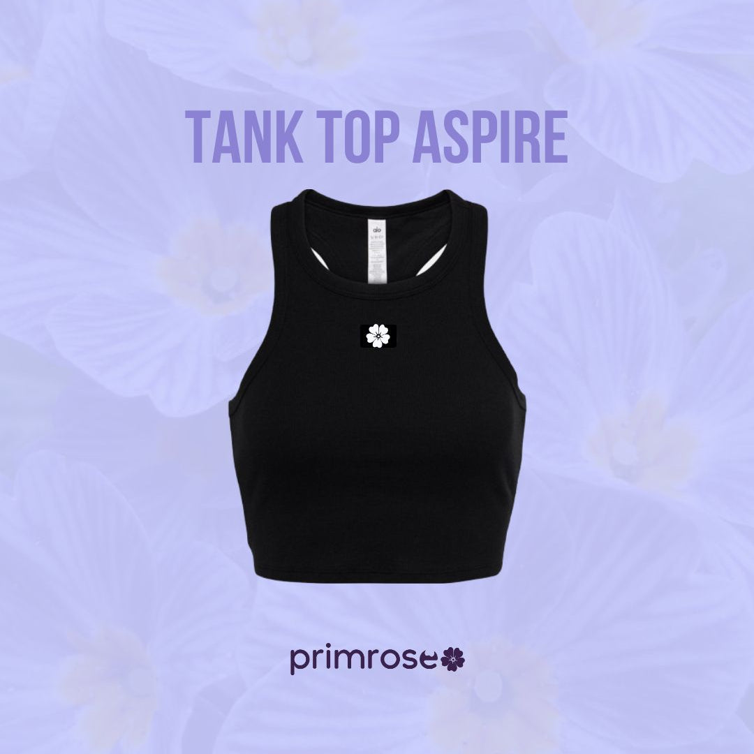 Tank Top Sin Mangas Aspire (Negro)