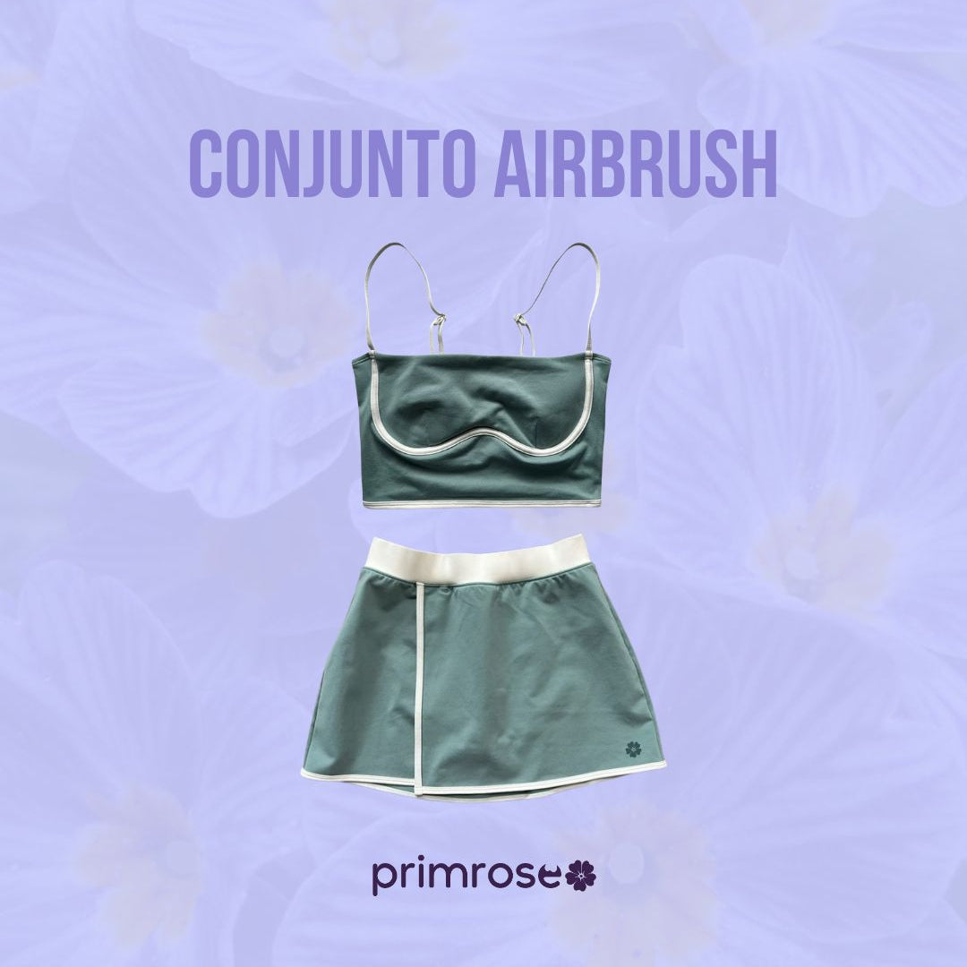 Conjunto Airbrush Streamlined (Verde)