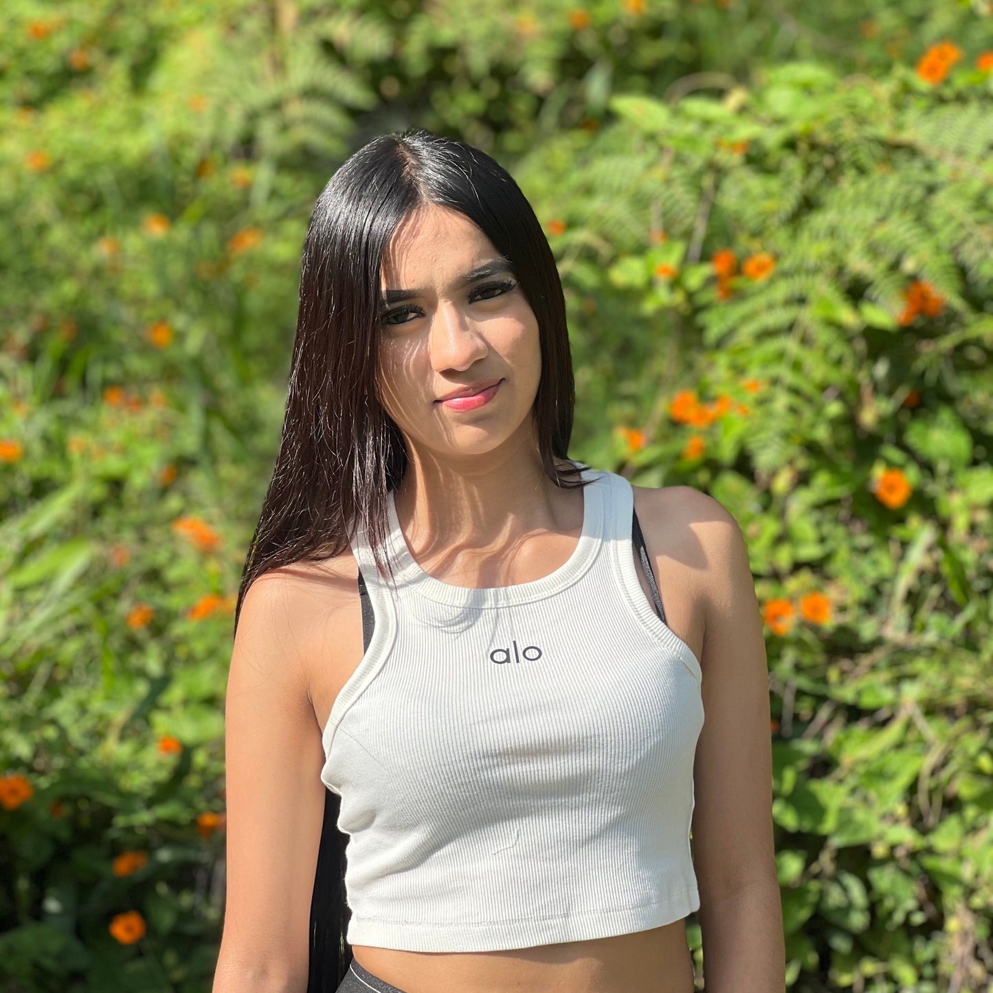 Tank Top Sin Mangas Aspire (Blanco)