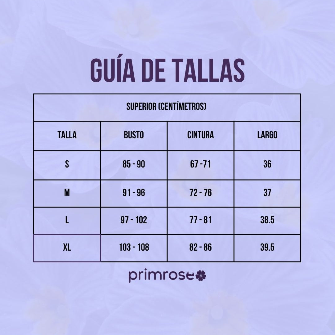 GUIA DE TALLAS SUPERIOR